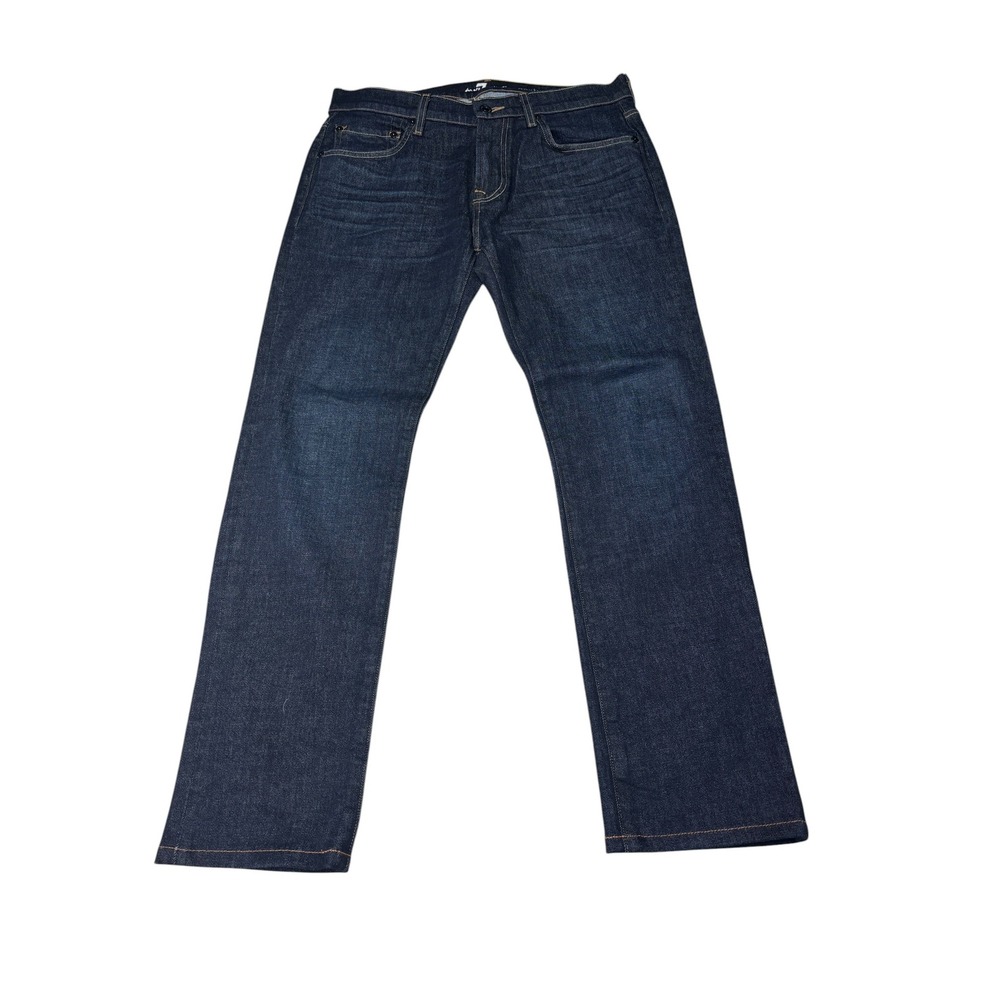 7 For All Mankind Paxtyn Skinny Jeans Mens 32X28 Dark Indigo Stretch Denim